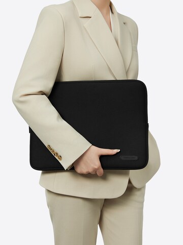 Borsa per laptop ' Adam ' di Victoria Hyde in nero: frontale