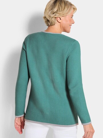 Goldner Gebreid vest in Groen