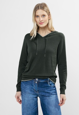 CECIL Sweater in Green: front