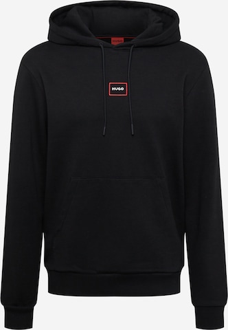 melns HUGO Red Sportisks džemperis 'Dorage': no priekšpuses