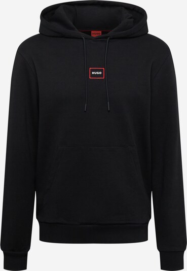 HUGO Sweater majica 'Dorage' u crvena / crna / bijela, Pregled proizvoda