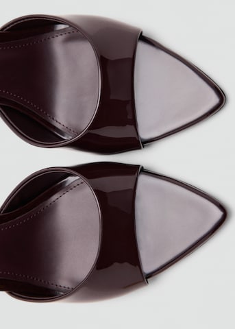 Mule 'PEPYGR' MANGO en rouge