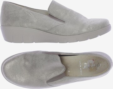SEMLER Flats & Loafers in 43 in Grey: front