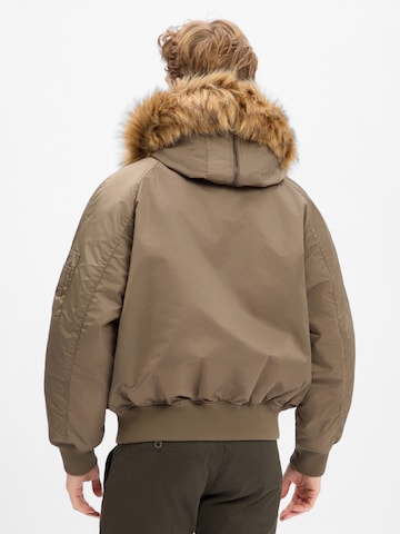 HUGO Between-season jacket 'Brako' in Brown