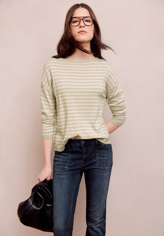 Street One Studio Pullover in Beige: Vorderseite