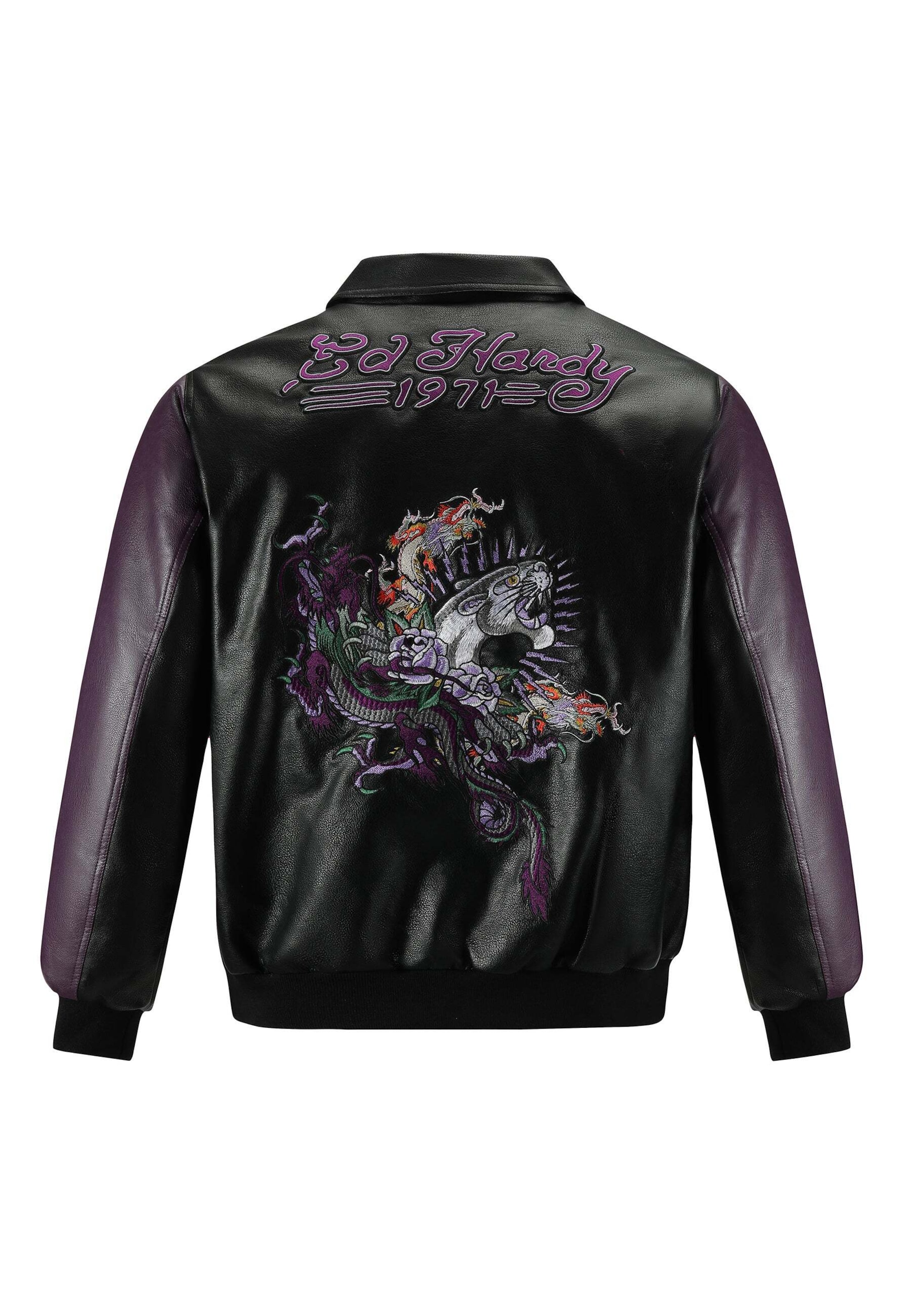 Ed Hardy Övergångsjacka i svart