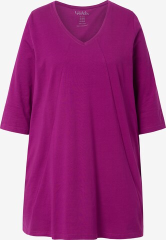 Ulla Popken Shirt in Lila: Vorderseite