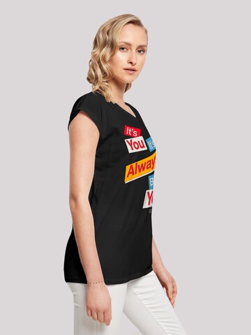 F4NT4STIC Shirt 'Sex Education Netflix TV Series' in Zwart