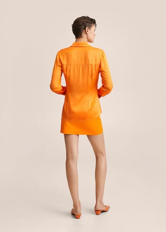 MANGO Bluse in Orange