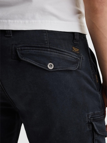PME Legend - Loosefit Pantalón 'Jetheed relaxed fit cargo shorts' en azul