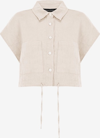 FRESHLIONS Blouse 'Savannah' in White: front