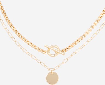 ABOUT YOU Necklace 'Lucia' in Gold: front