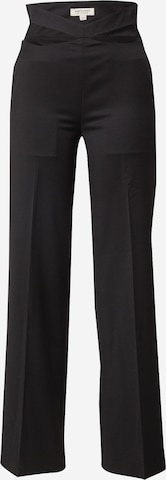 Regular Pantalon à plis Parisienne et Alors en noir : devant