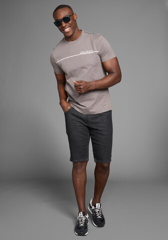 DELMAO T-Shirt 'DELMAO ' in Grau
