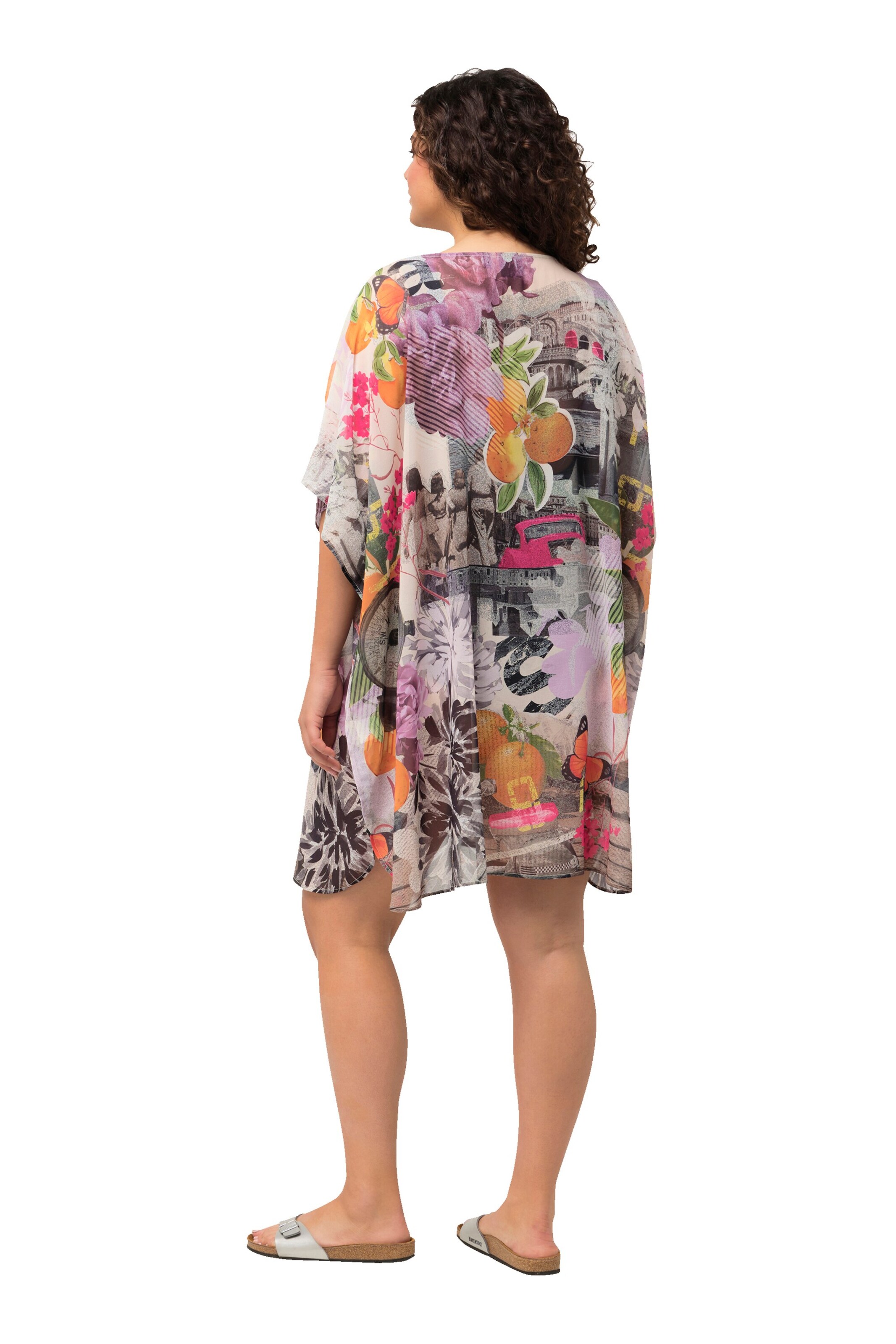 Ulla Popken Zomerjurk in Gemengde kleuren