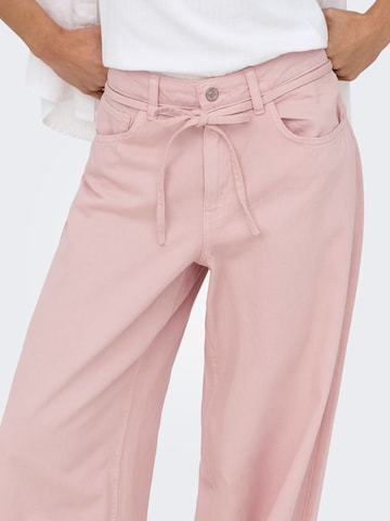 ONLY Loose fit Jeans in Pink