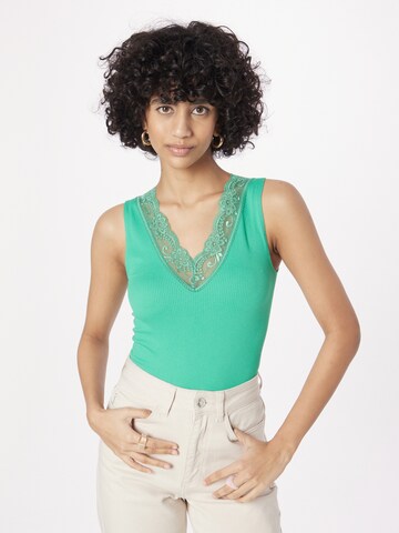 CULTURE Top 'Camilla' in Green: front