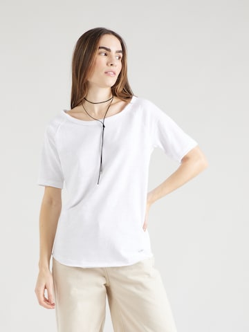 Key Largo Shirt 'WT SMART' in White: front