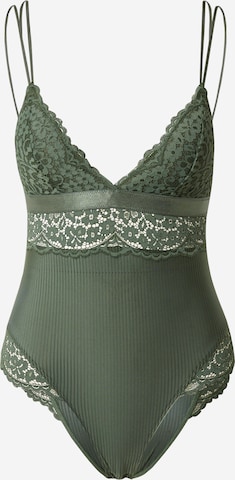 Hunkemöller Bodysuit 'Rose' in Green: front