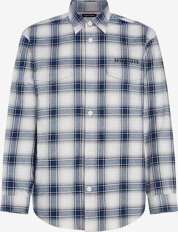 TOMMY HILFIGER Comfort fit Button Up Shirt in Blue: front