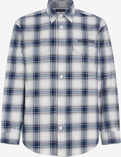 TOMMY HILFIGER Button Up Shirt in Blue / Dark blue / White, Item view