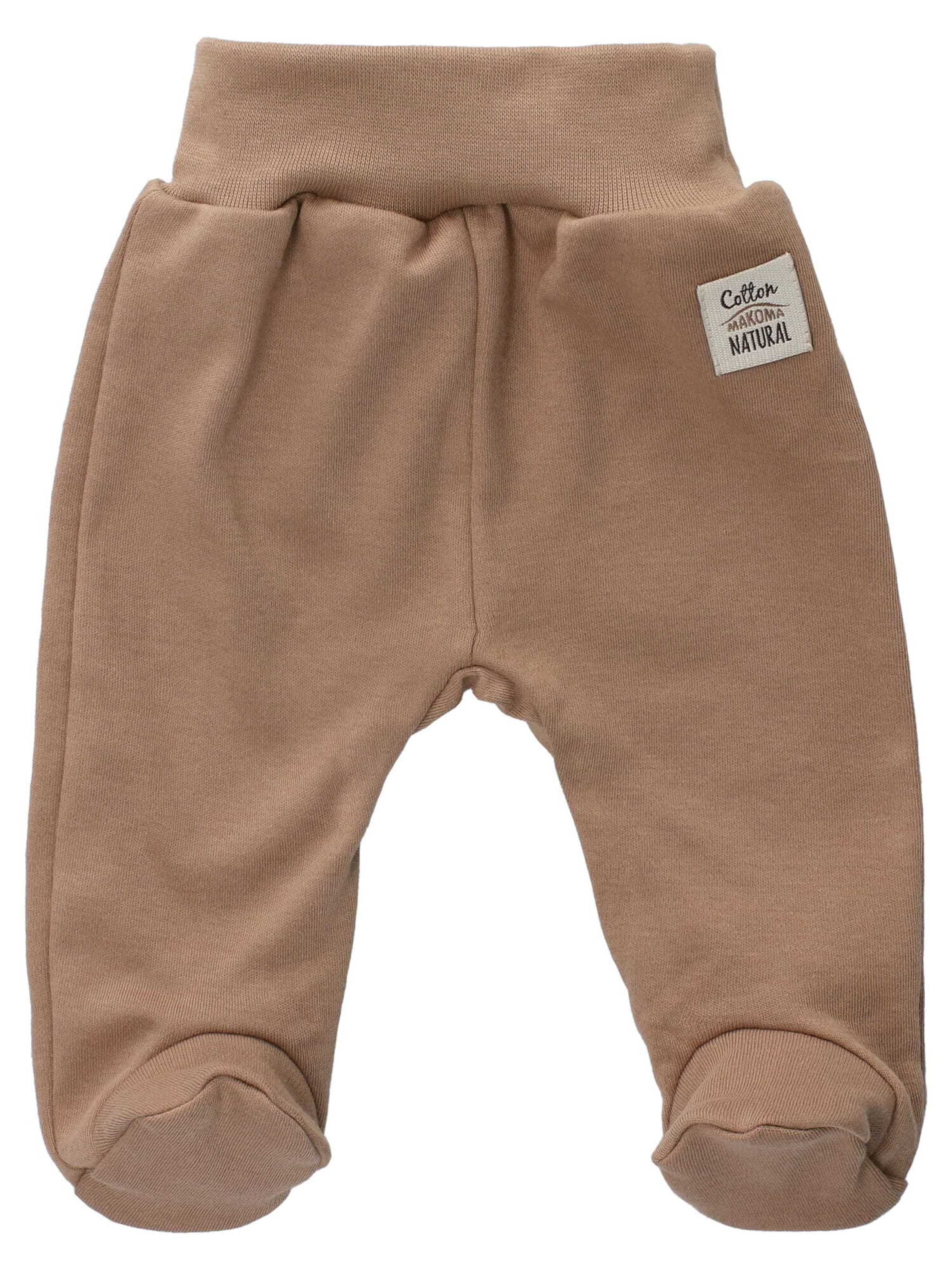 Makoma Regular Broek in Bruin: voorkant