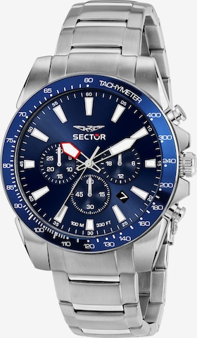 SECTOR Analog Watch in Blue: front