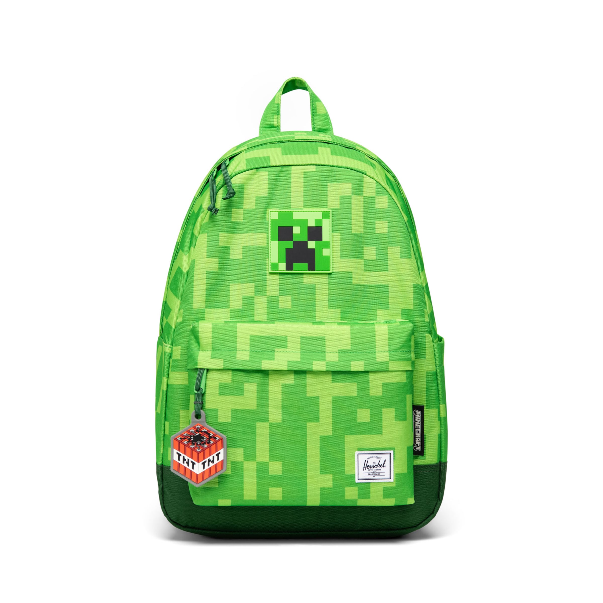 Herschel Рюкзак 'Minecraft Classic™ ' в Зеленый: спереди