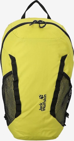 JACK WOLFSKIN Sports Backpack 'Velocity Lite' in Yellow: front