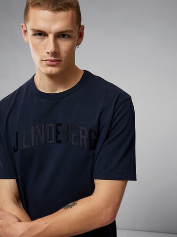 J.Lindeberg - Camiseta 'Camilo' en azul