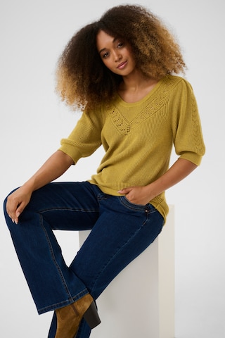Cream Pullover 'CRDela' in Gelb