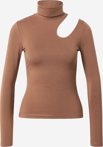 ABOUT YOU Limited Shirt 'Fanny' by Lajana Bormann in Braun: predná strana