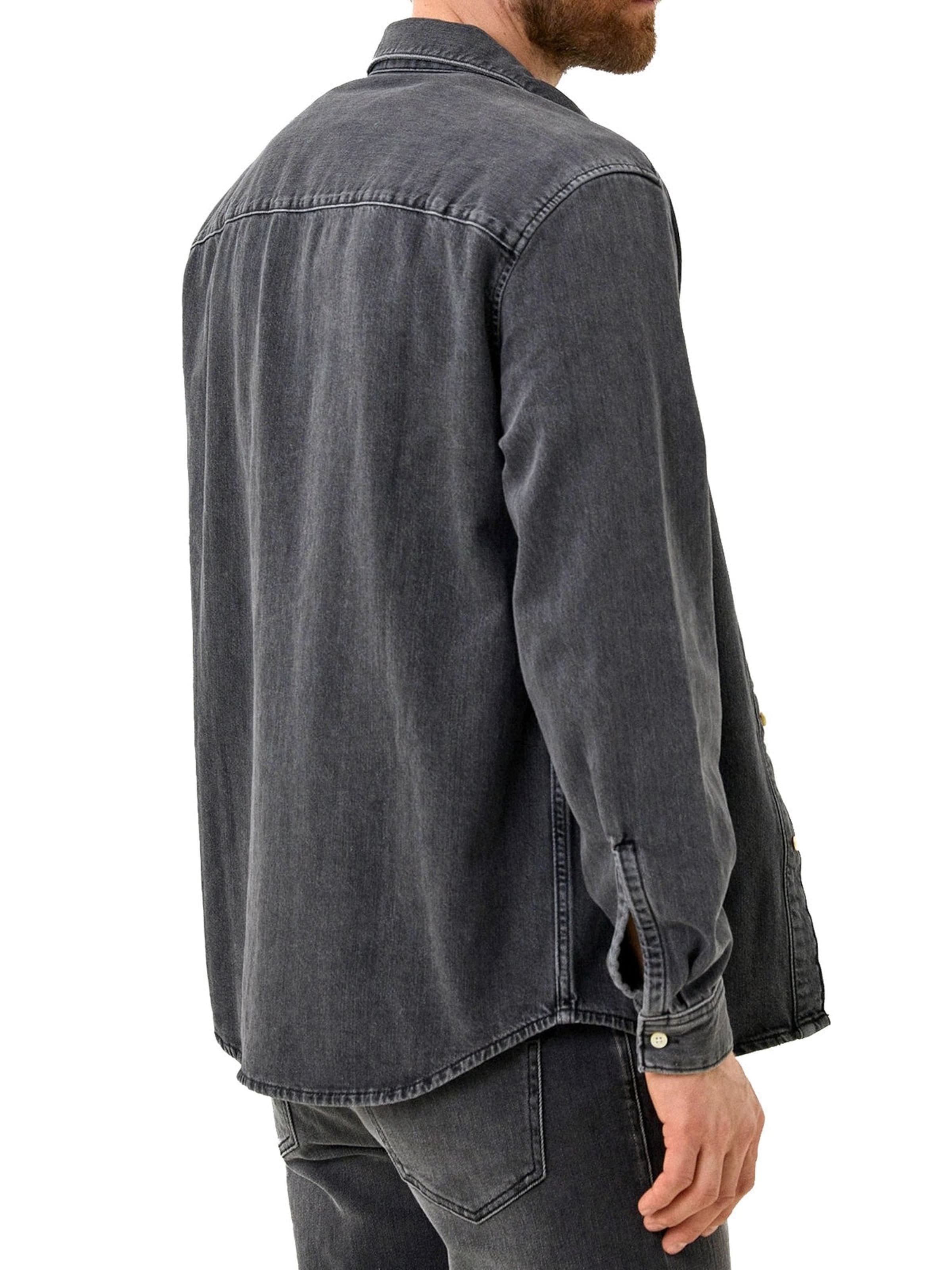 DIESEL Regular Fit Hemd 'D-SIMPLY'‌ in Grau