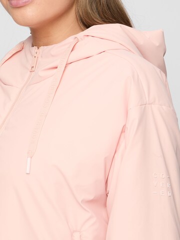 Covered Between-season jacket 'PAM' in Pink