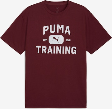 PUMA Performance Shirt in Red: front
