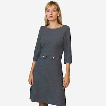 SANOGE Kleid in Grau: Vorderseite