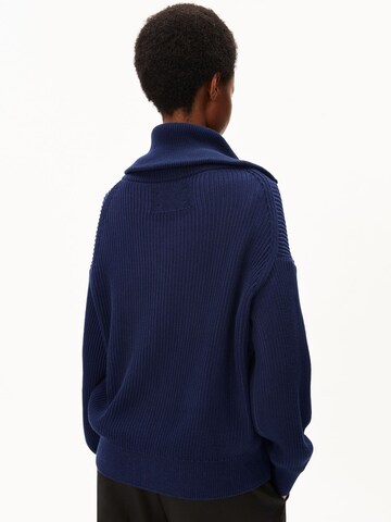 ARMEDANGELS Knit cardigan 'Vanise' in Blue: front
