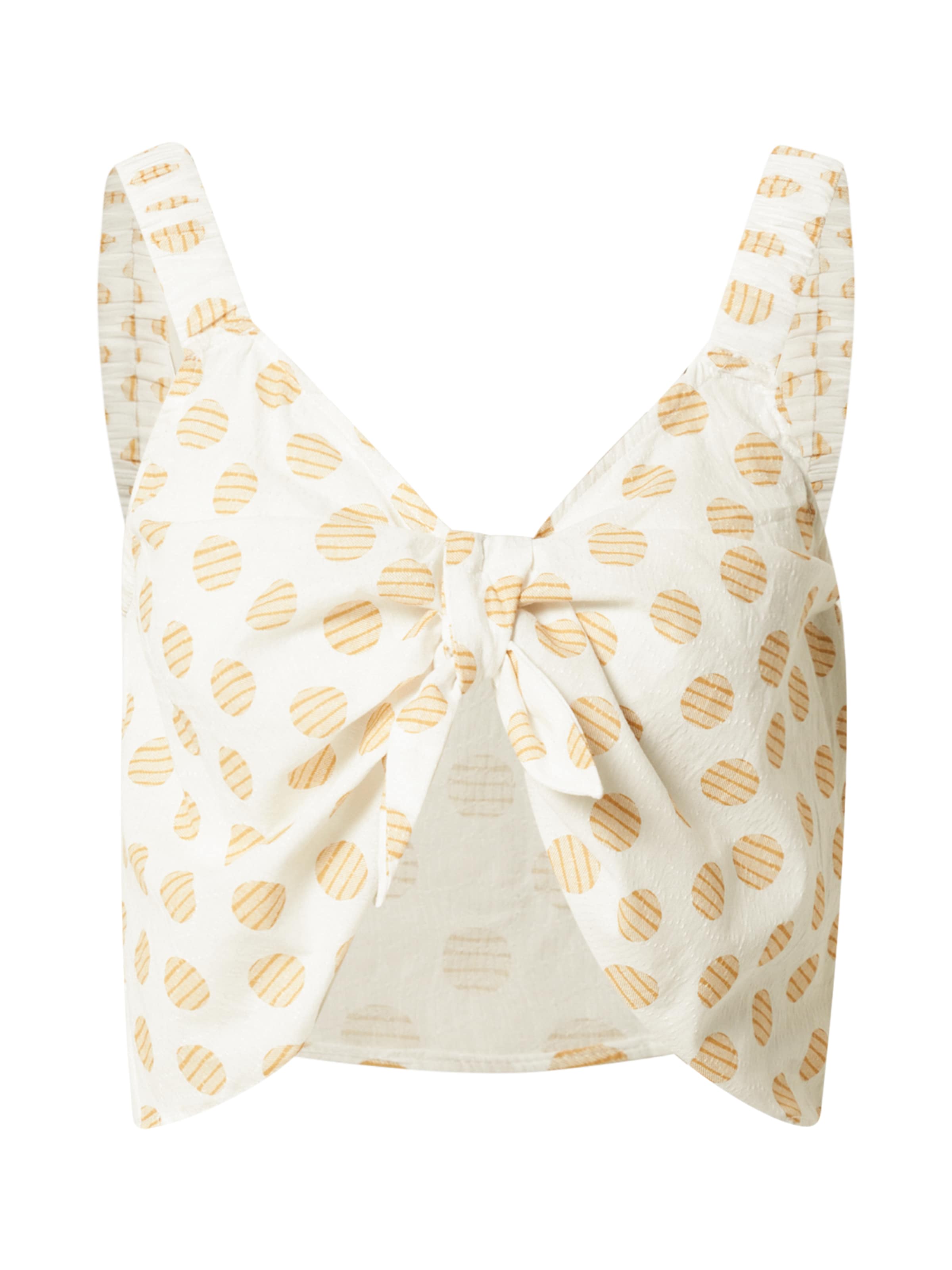 OBJECT Топ 'TAYLOR' в бяло: отпред