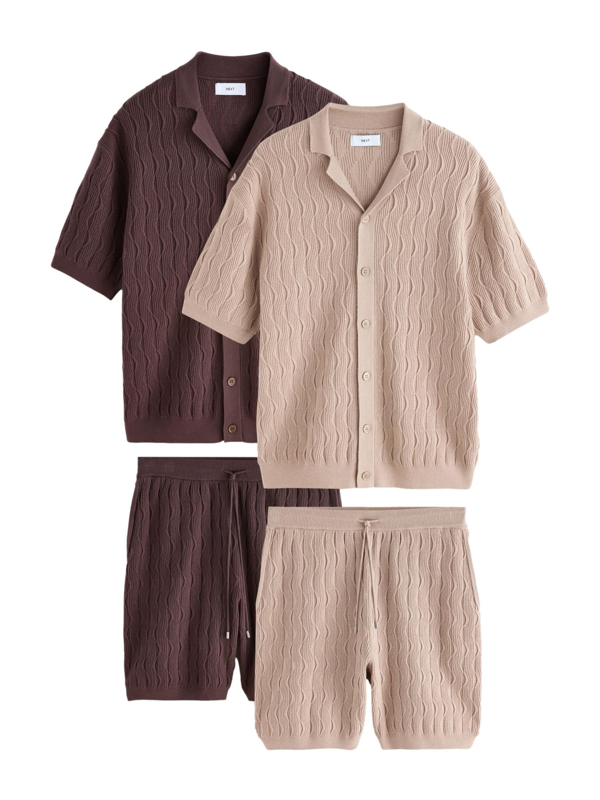 Next Вязаная кофта в Бежевый: спереди