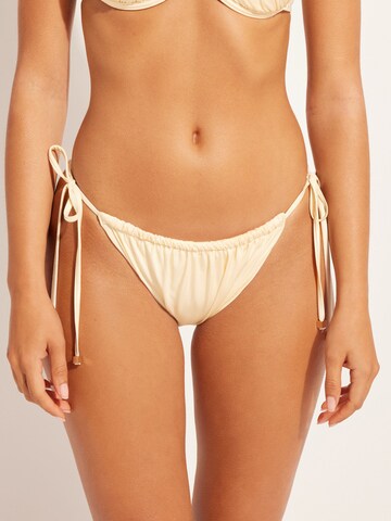 CALZEDONIA Bikini Bottoms in Beige