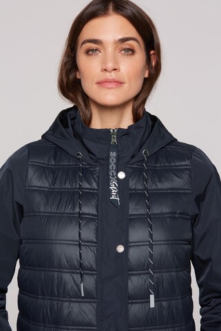 Soccx Between-Season Jacket in Blue