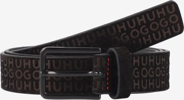 Ceinture 'Gael' HUGO en marron : devant