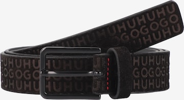 HUGO Belt 'Gael' in Brown: front