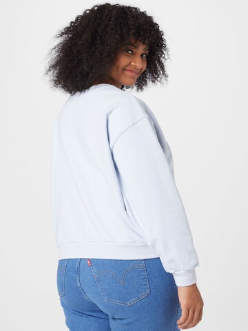 Levi's® Plus Sweatshirt 'PL Graphic Vintage Crew' in Blau