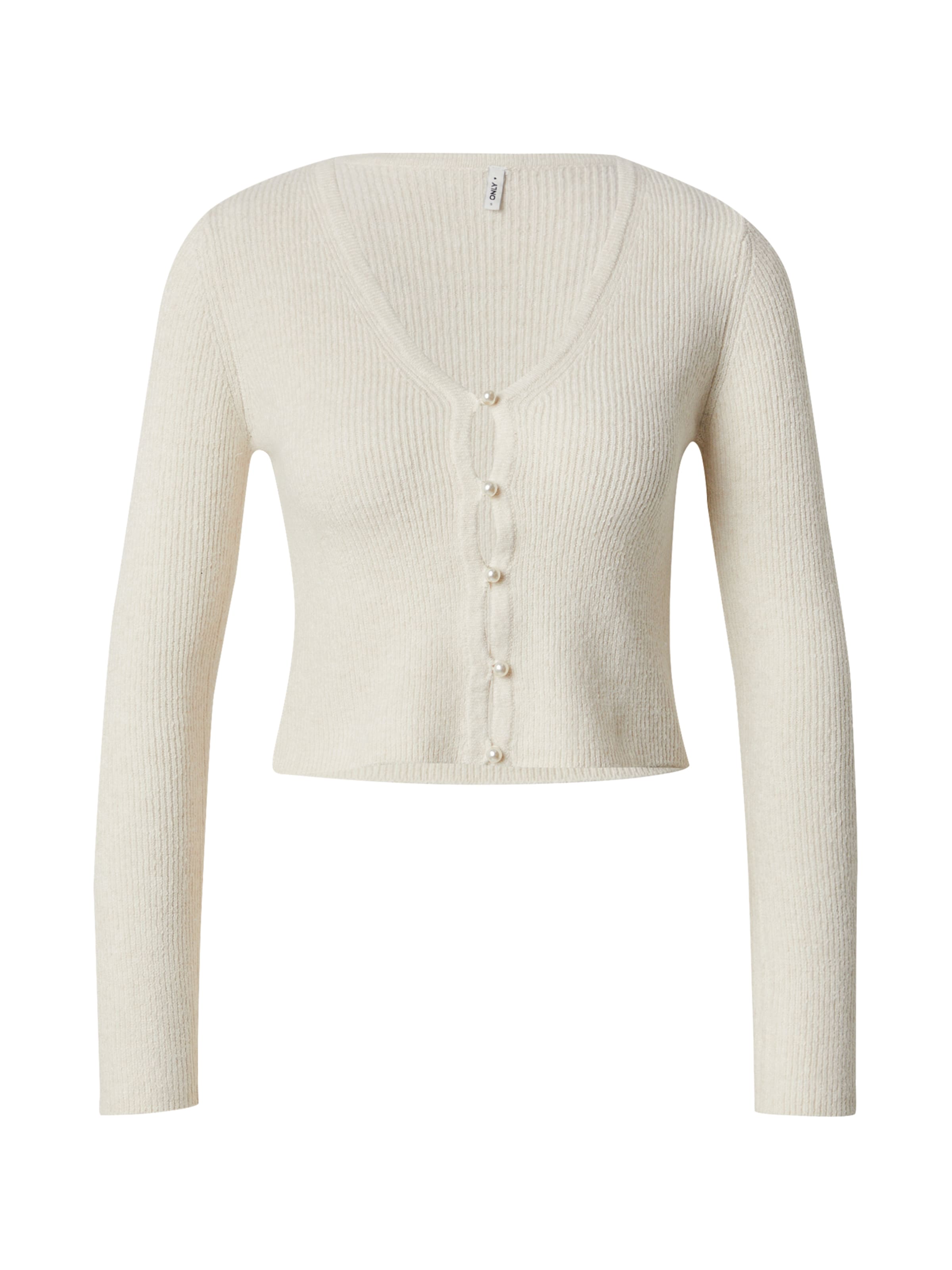 ONLY Πλεκτή ζακέτα 'ONLRica' σε γκρι: μπροστά