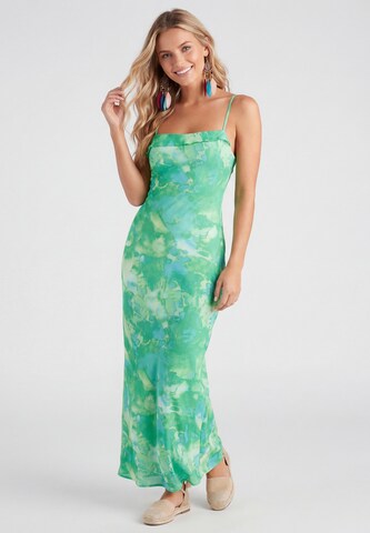IZIA Dress in Green: front