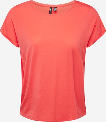 Vero Moda Curve Shirt 'Aya' in Red: front