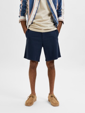 SELECTED HOMME Regular Shorts 'Felix' in Blau: predná strana