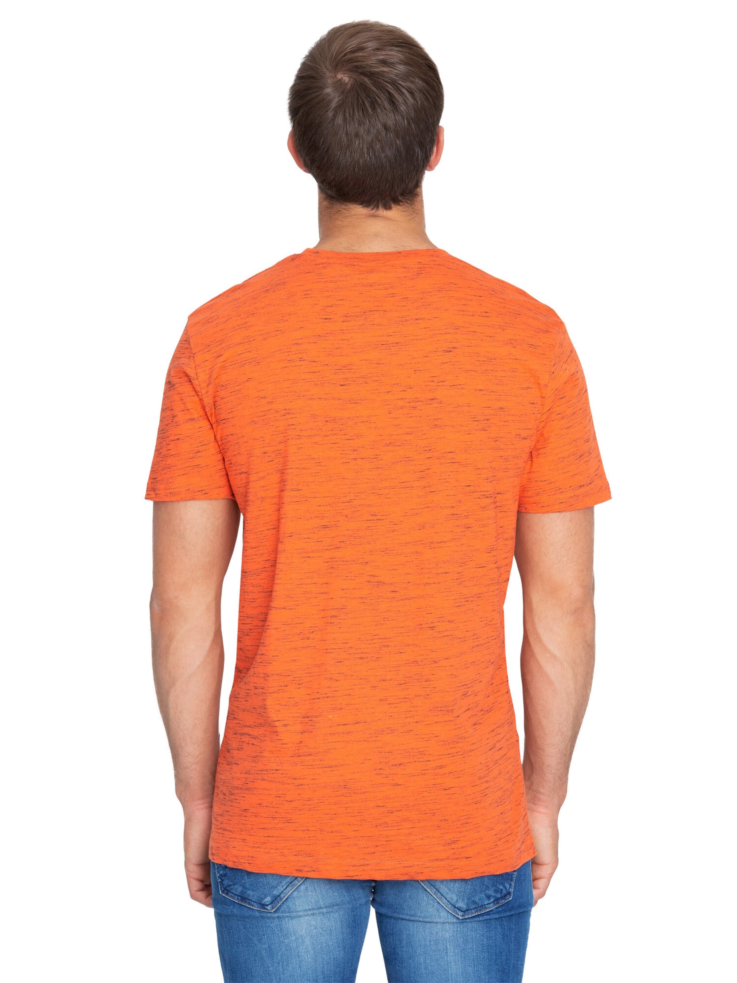 LONSDALE Tričko 'Gargave' - Oranžová