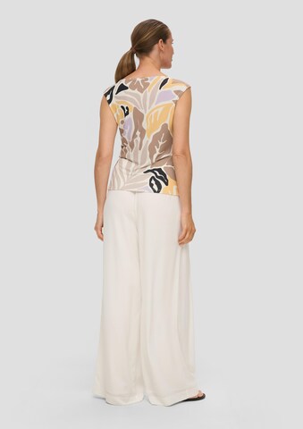 T-shirt s.Oliver BLACK LABEL en beige